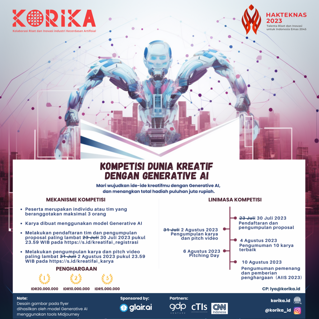 Asah Kreatifitas Agan dengan Generative AI, Ikutin Kompetisinya!