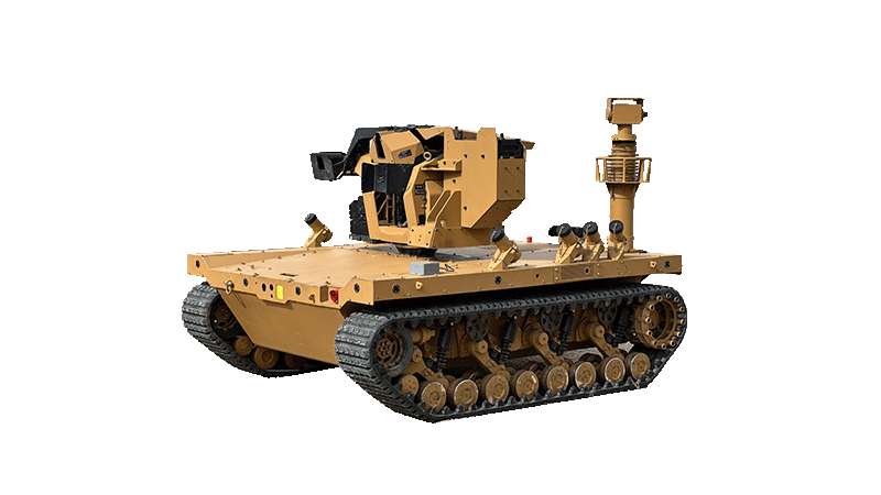 IDEF 2023: Katmerciler dari Turki Perkenalkan Tunga, Robot Tempur Mini Multifungsi