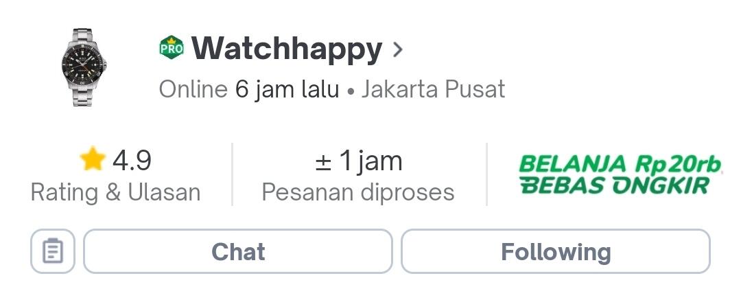 10 Rekomendasi Toko Jam Tangan Original di Tokopedia