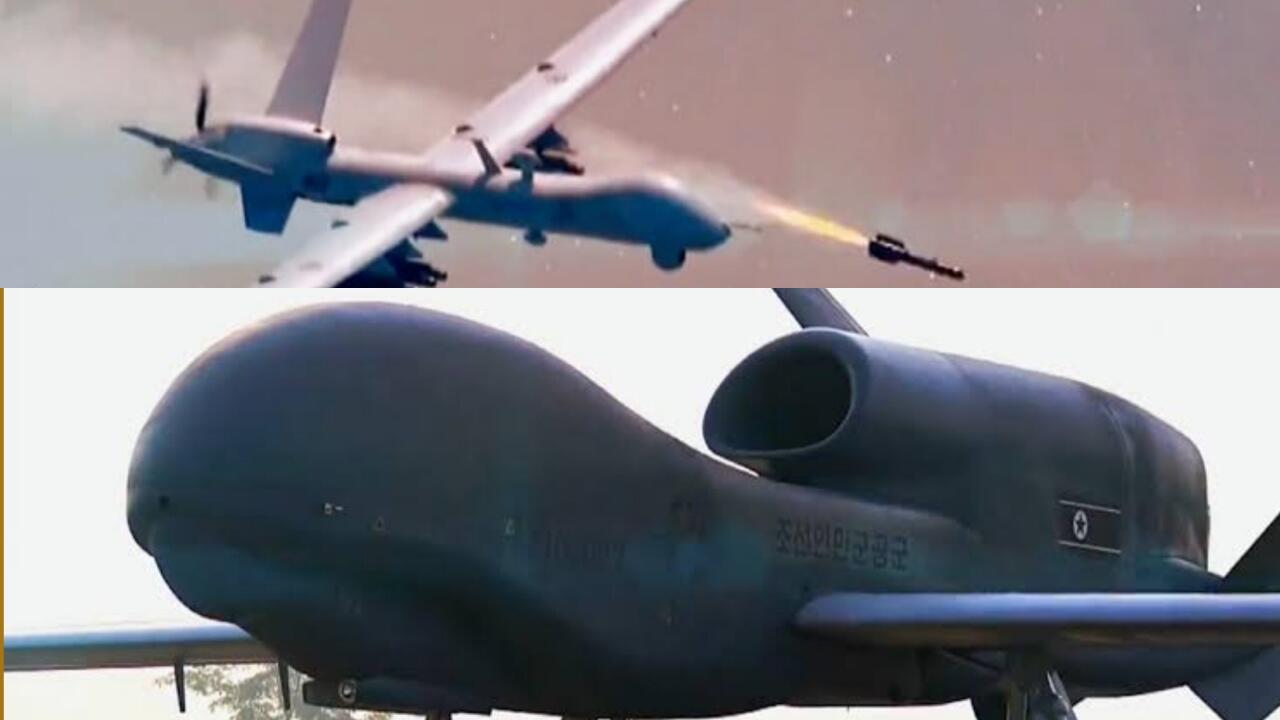 Korea Utara Pamer Drone yang Mirip Global Hawk dan Reaper, Bagaimana Kemampuannya ?