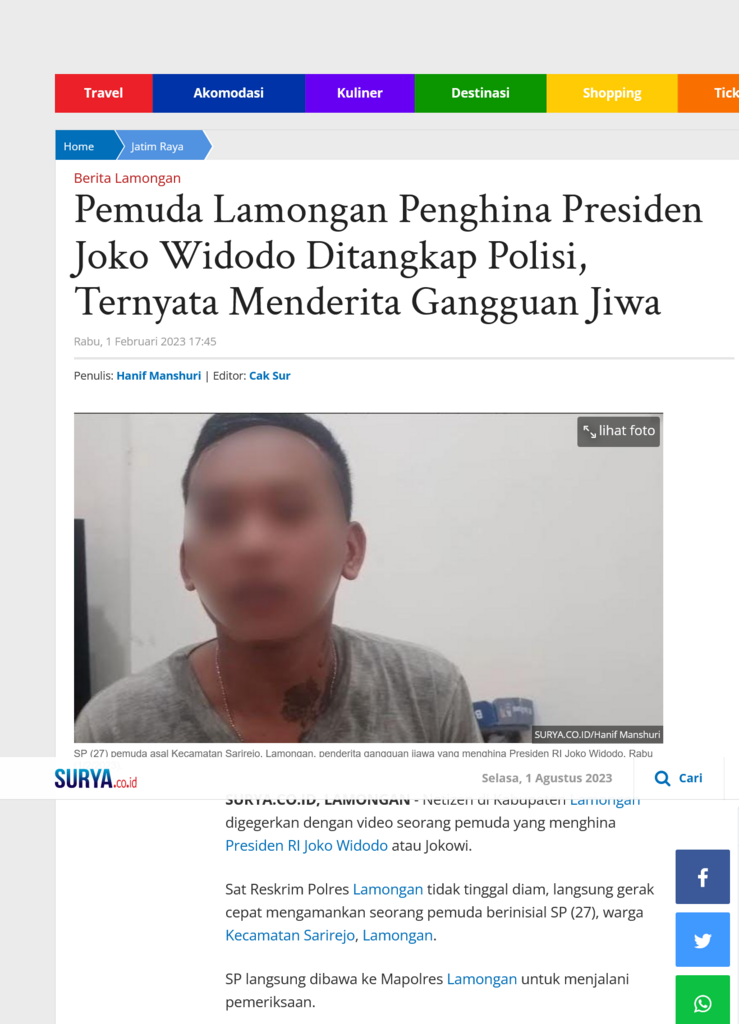 Laporan Relawan soal Dugaan Rocky Gerung Hina Jokowi Ditolak Bareskrim 