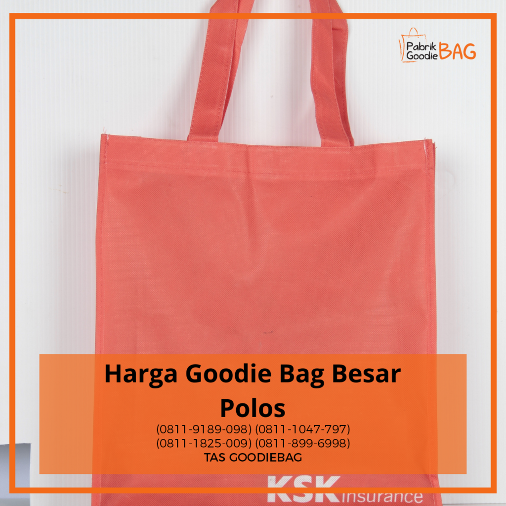 Harga Goodie Bag Besar Polos | KASKUS