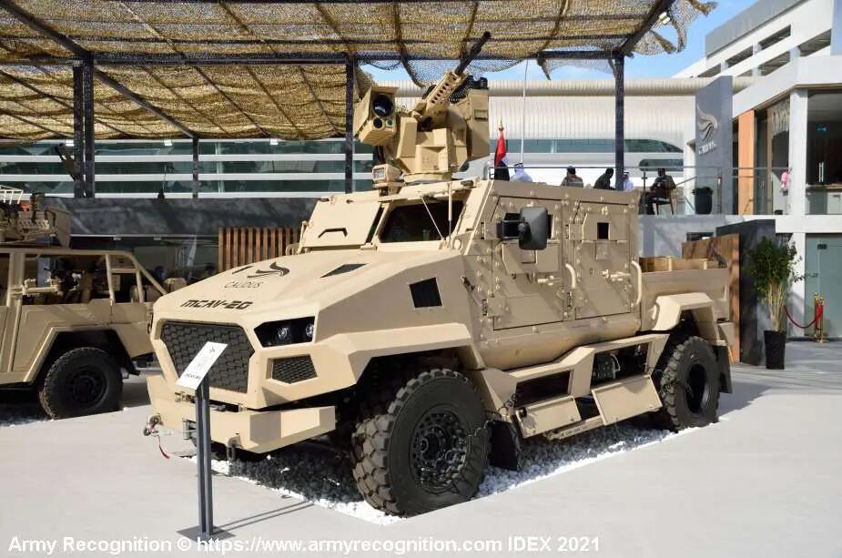 Semakin Laris, Sultan Abu Dhabi Mengirim Kendaraan Taktis Calidus MCAV-20 ke Chad