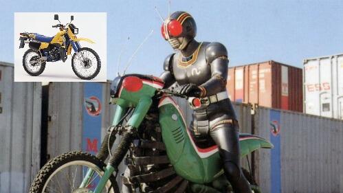 Suzuki RA125 | Inilah Wujud Asli Motor Milik Kesatria Baja Hitam (Kamen Rider Black)