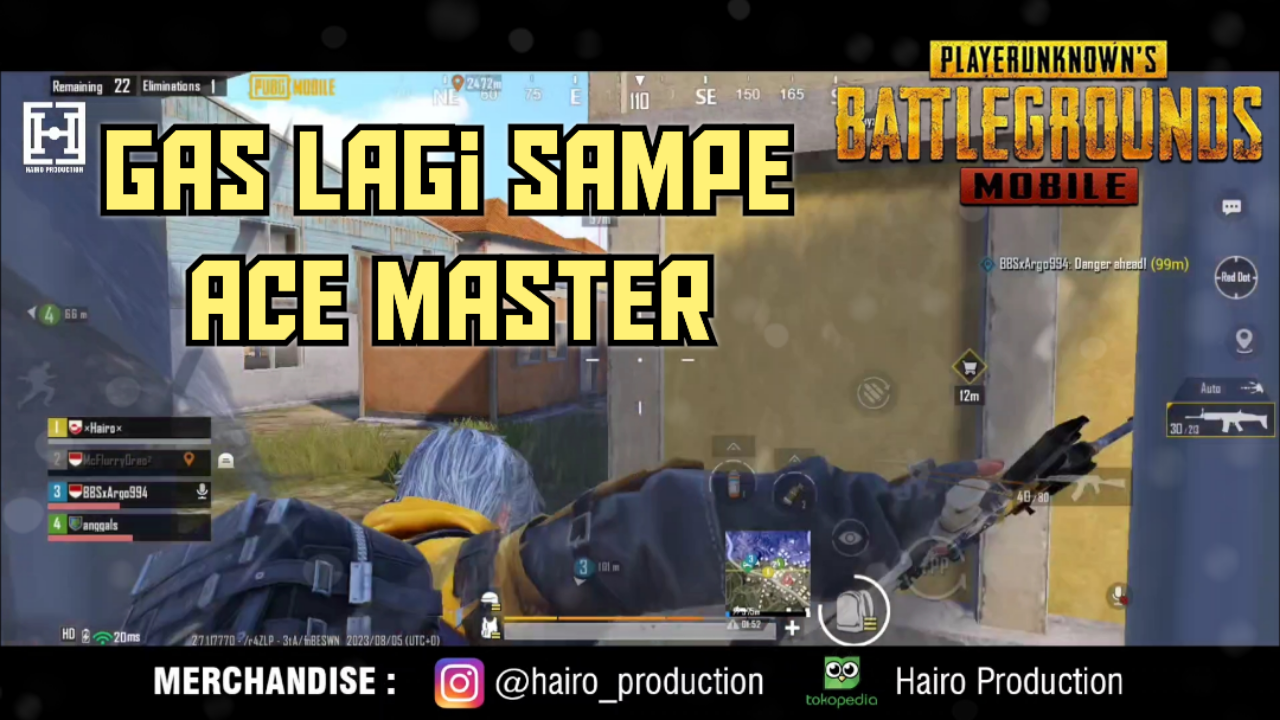 &#91;Video&#93; GAS LAGI SAMPE ACE MASTER - PUBG MOBILE