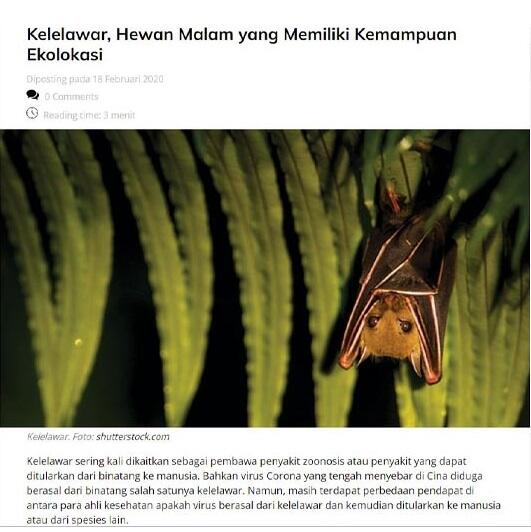 Dijamin Baru Tau! Mitos/Miskonsepsi Hewan yang Masih Dipercaya Orang Sampe Sekarang