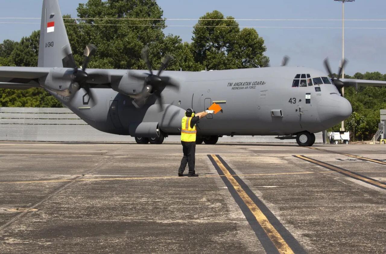 Kado HUT RI ke-78, TNI AU Menerima Pesawat Super Hercules yang Ketiga