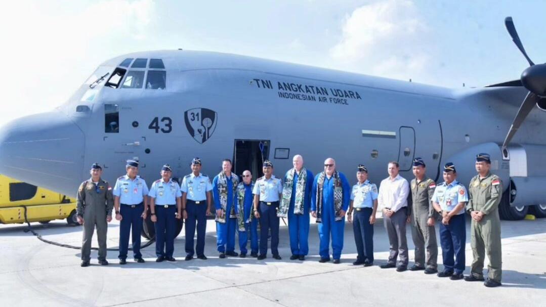 Kado HUT RI ke-78, TNI AU Menerima Pesawat Super Hercules yang Ketiga