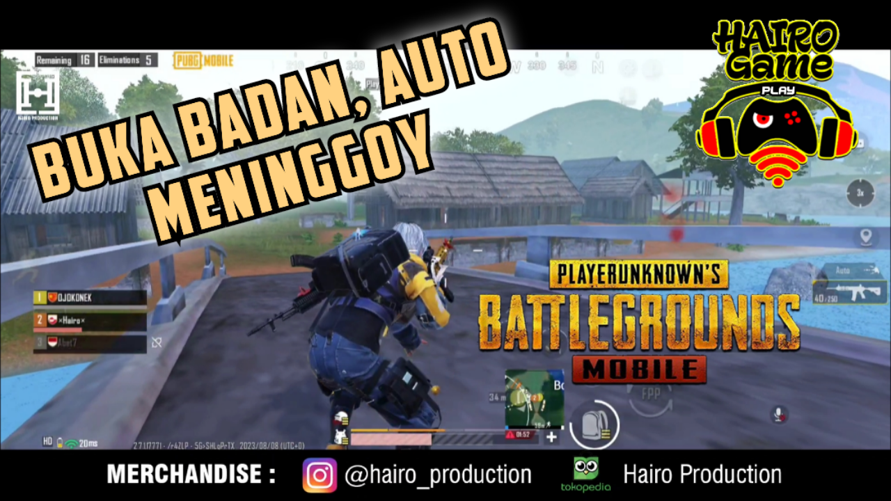 &#91;Video&#93; BUKA BADAN AUTO MENINGGOY - PUBG MOBILE