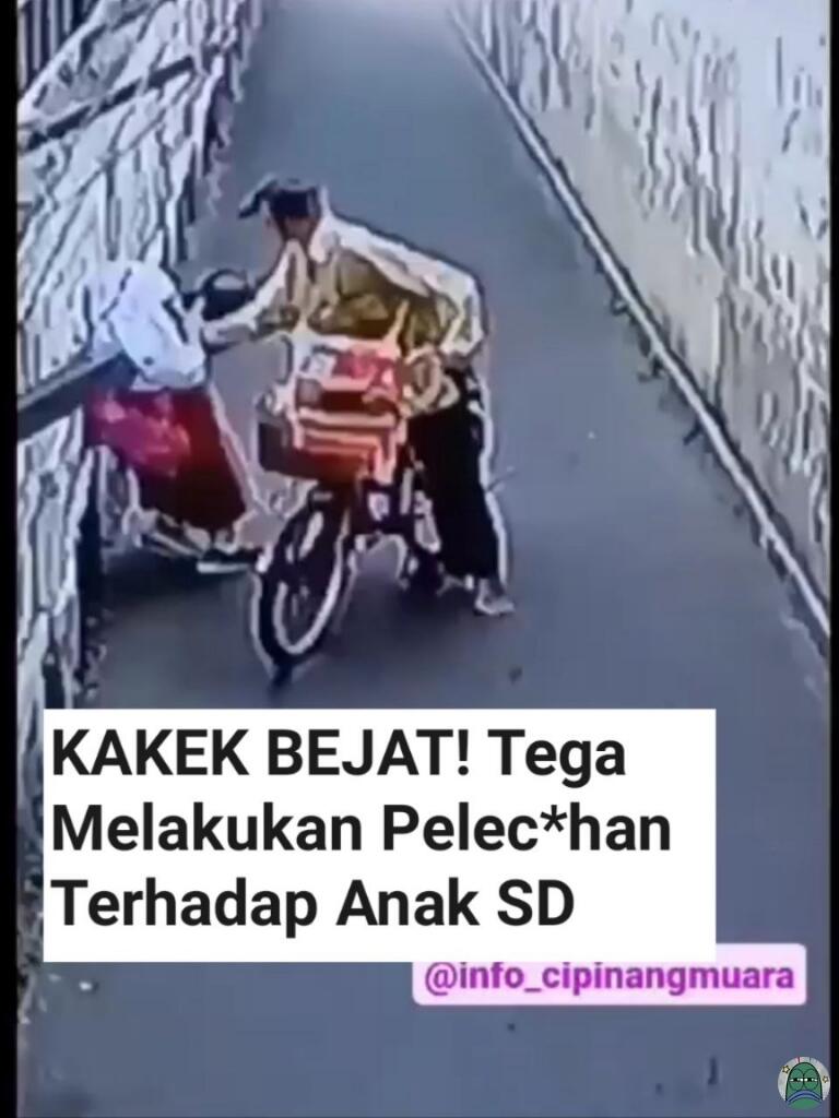 VIDEO Kakek Gerayangi Bocah SD di Jakarta Timur Viral, Aksi Mesumnya Dipergoki Warga