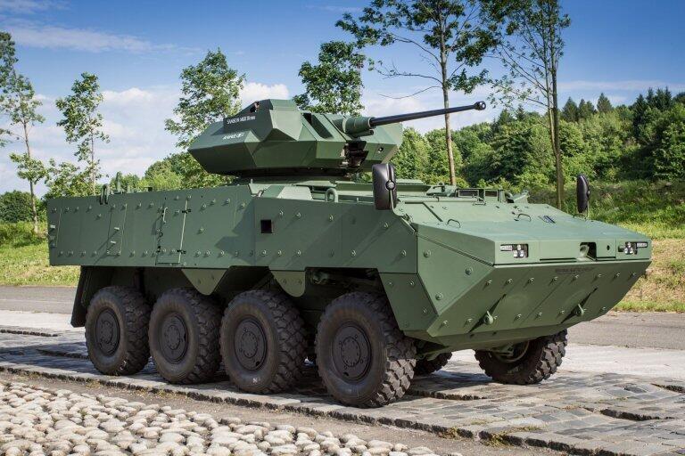Kado HUT ke-78, Indonesia Terima 11 Unit Kendaraan Tempur Pandur II 8x8
