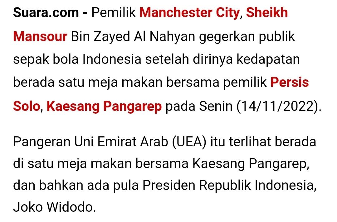 HUT Kemerdekaan RI ke-78, Manchester City Bentangkan Merah Putih di Stadion Etihad