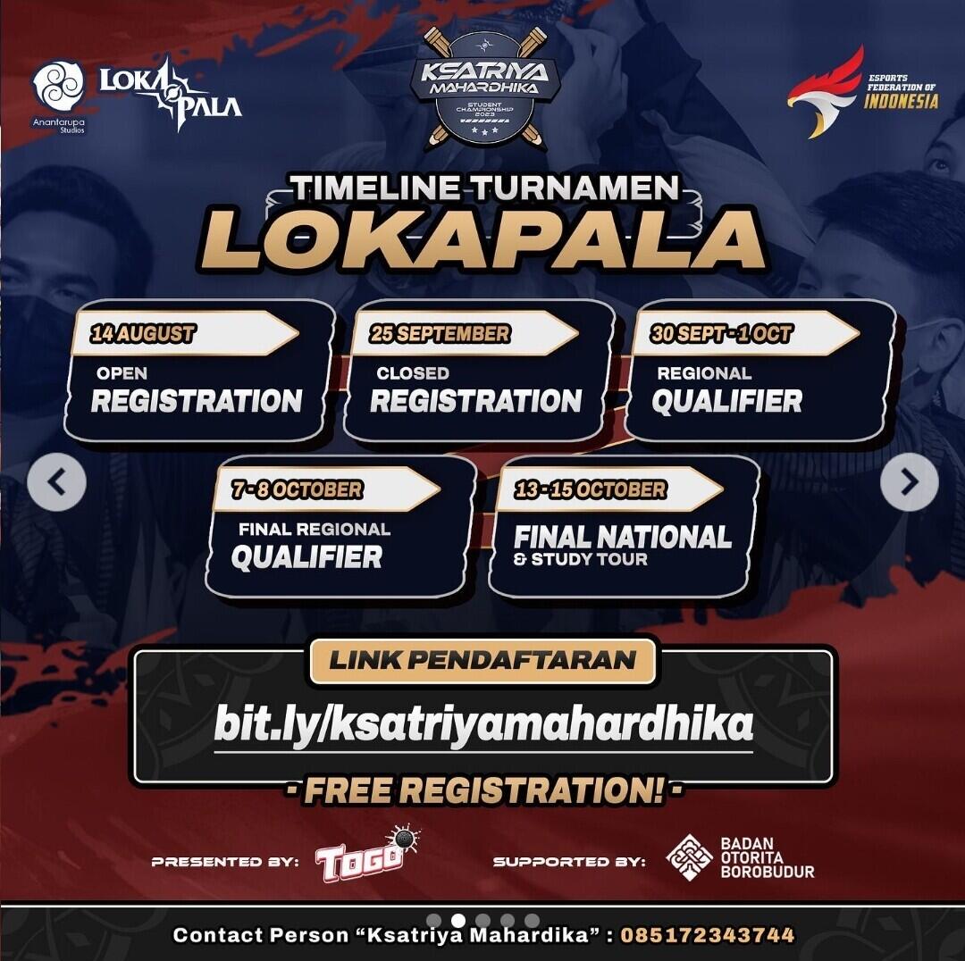 Lokapala Info, &quot;Turnamen Mahardhika untuk Pelajar&quot;