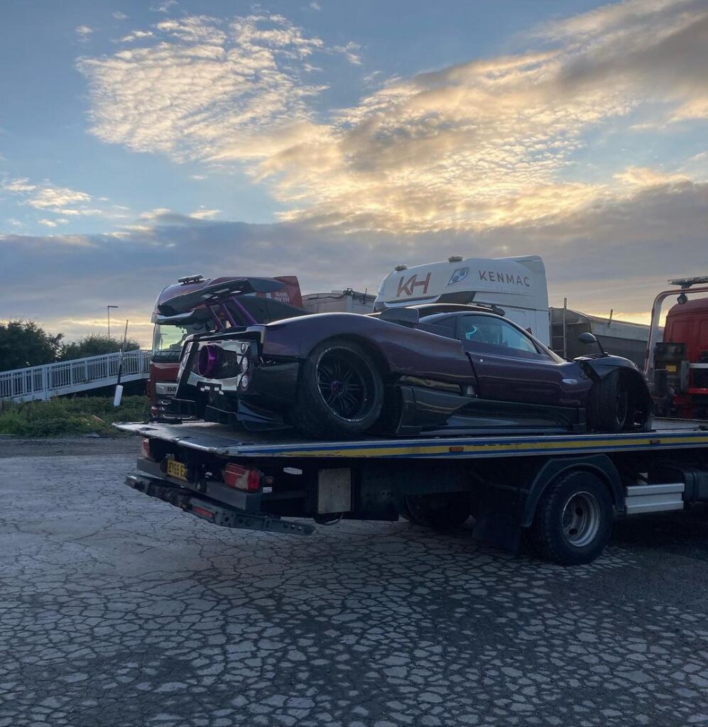 Tabrak Dinding Terowongan, Pagani Zonda 760 LH Senilai Rp 171 Miliar Ambyar 