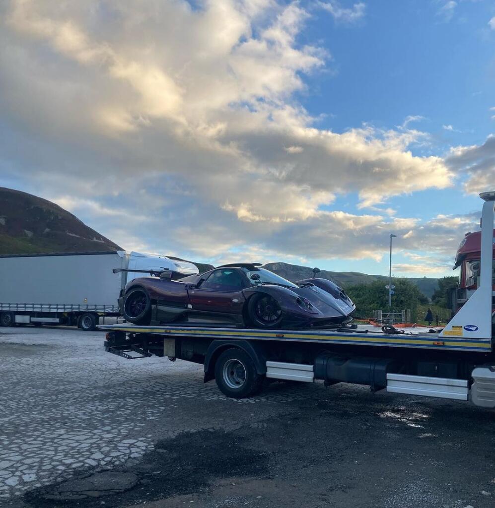 Tabrak Dinding Terowongan, Pagani Zonda 760 LH Senilai Rp 171 Miliar Ambyar 