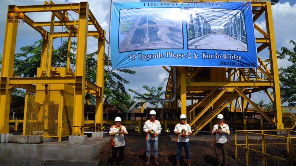 PT Titan Infra Energy Resmikan Penambahan Jembatan di KM 36 B