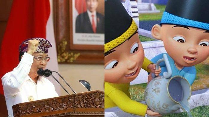 Gubernur Bali Larang Pelajar Nonton Upin dan Ipin, Ternyata Ini Alasannya!