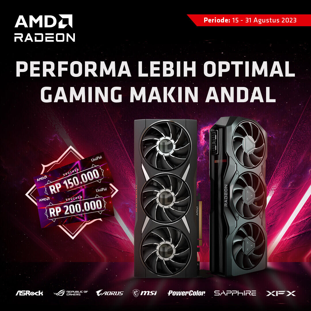 Agustus Berlimpah Hadiah Bareng AMD Gan!