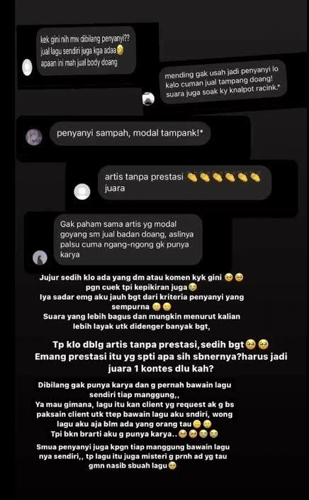 Dicibir Penyanyi Hanya Jual Badan dan Tak Punya Karya, Wika Salim Menangis!