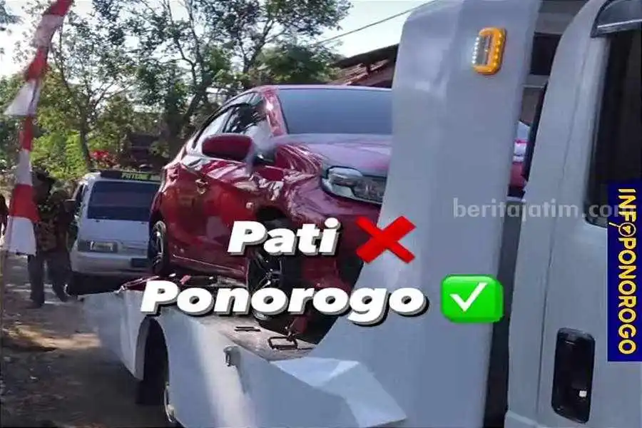 Viral di Ponorogo, Pengantin Perempuan Dihadiahi Mobil Baru