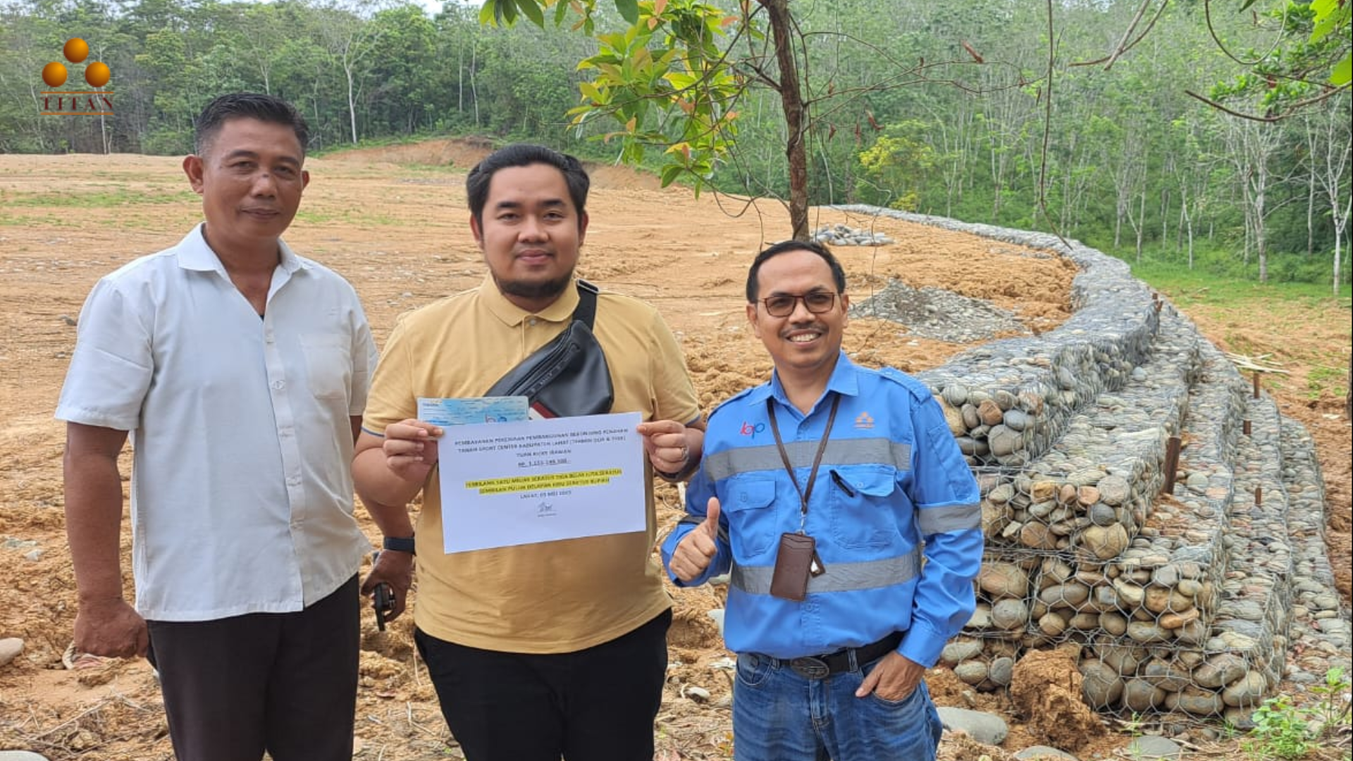 Pentingnya Peran PT. Banjarsari Pribumi dalam Pembangunan Bronjong di Lahat