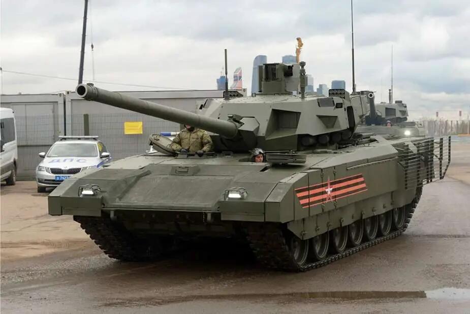 Rusia Tarik Tank T-14 Armata dari Medan Pertempuran