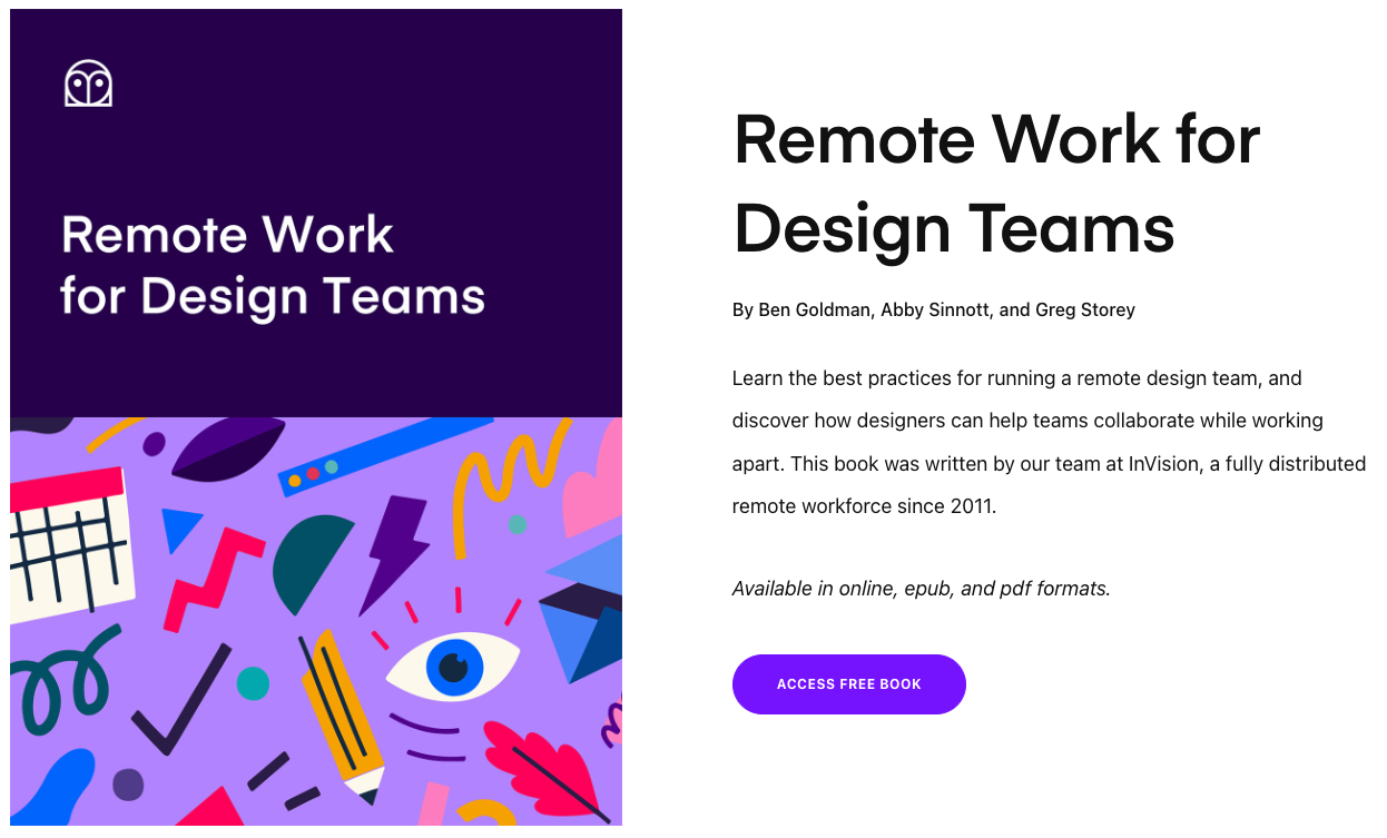 &#91;Book Summary&#93; - Remote Work for Design Teams by By Design Better Team