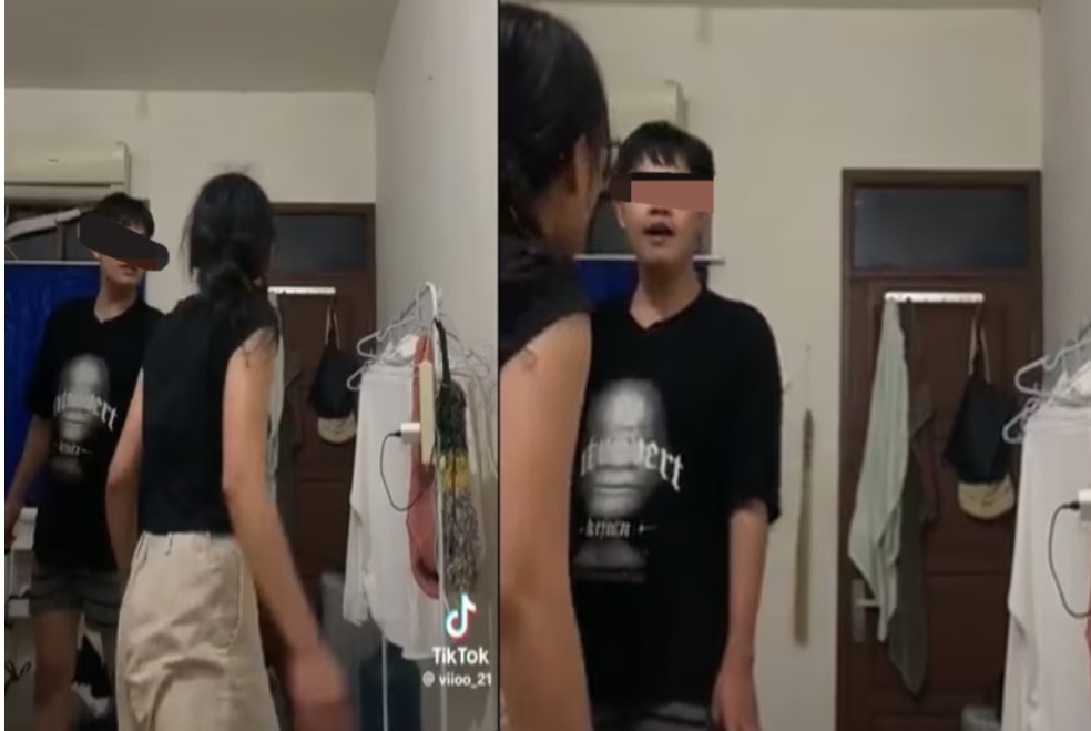 Pasangan Kekasih Viral Di Dalam Kamar, Nitizen: Sangat Slayy