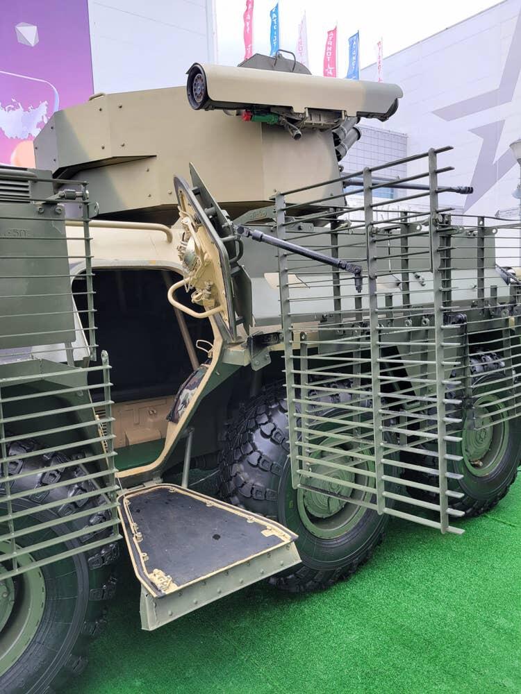 Army 2023: Rusia Perkenalkan Desain Baru Cope Cage Untuk Kendaraan Tempur