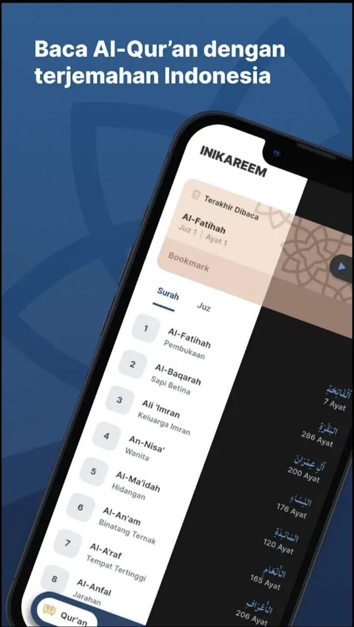 iniKareem Aplikasi Al-Quran Terbaik Indonesia