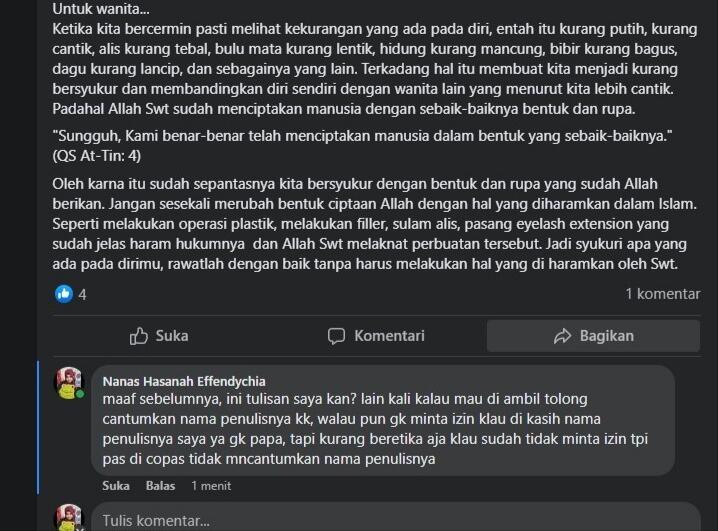 TEGURAN UNTUK YANG SUKA MALING TULISAN