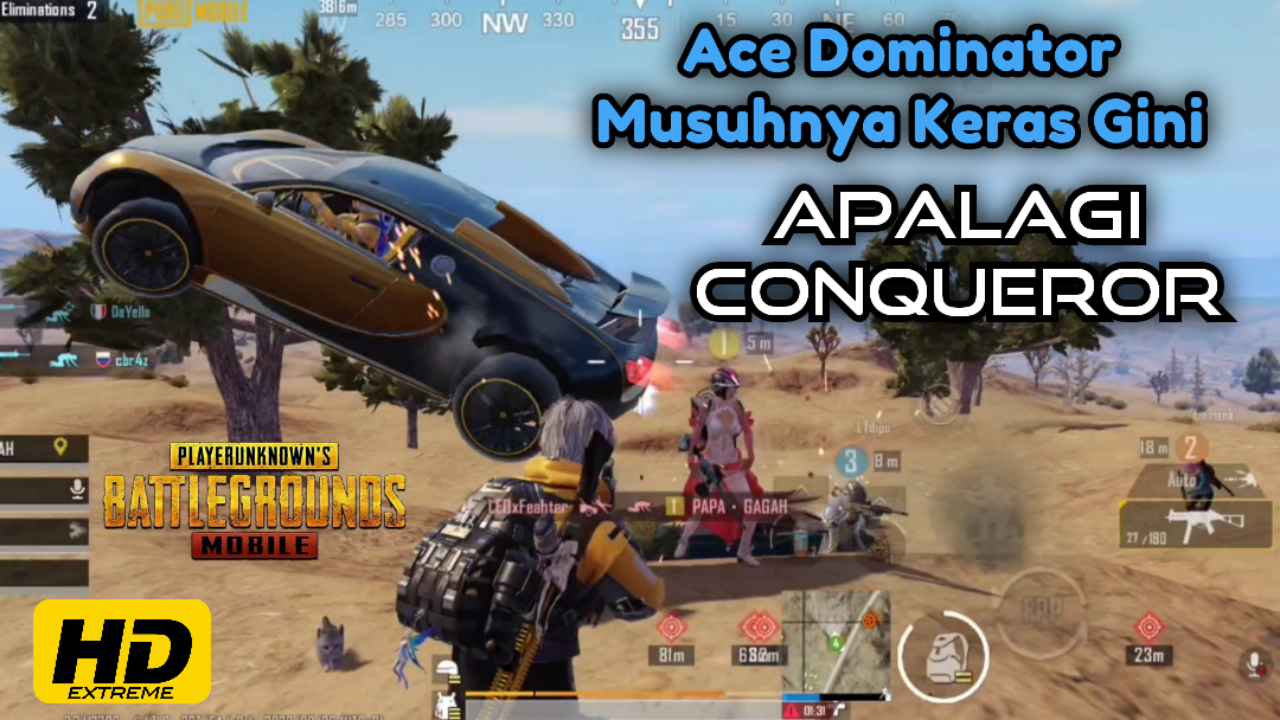 &#91;Video&#93; ACE DOMINATOR MUSUHNYA KERAS GINI, APALAGI CONQUEROR - PUBG MOBILE ✓