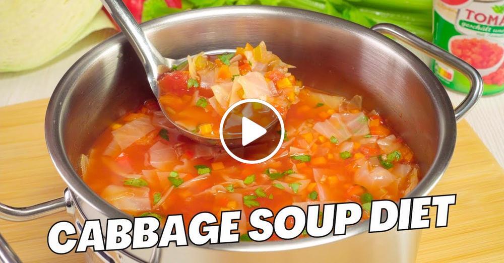 Super Easy &amp; Healthy Weight Loss CABBAGE SOUP! DIET Cabbage Soup.
