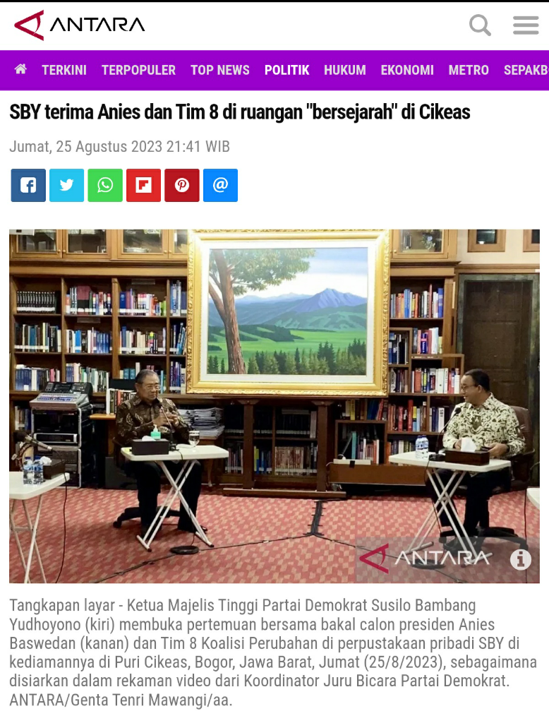 SBY: Teman-teman Sudah Ingatkan, &quot;Pak SBY Percaya Kepada Orang Itu?