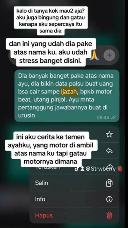 Viral Kisah Suami Penipu yang Gunakan Nama Istrinya Untuk Hutang Pinjol!