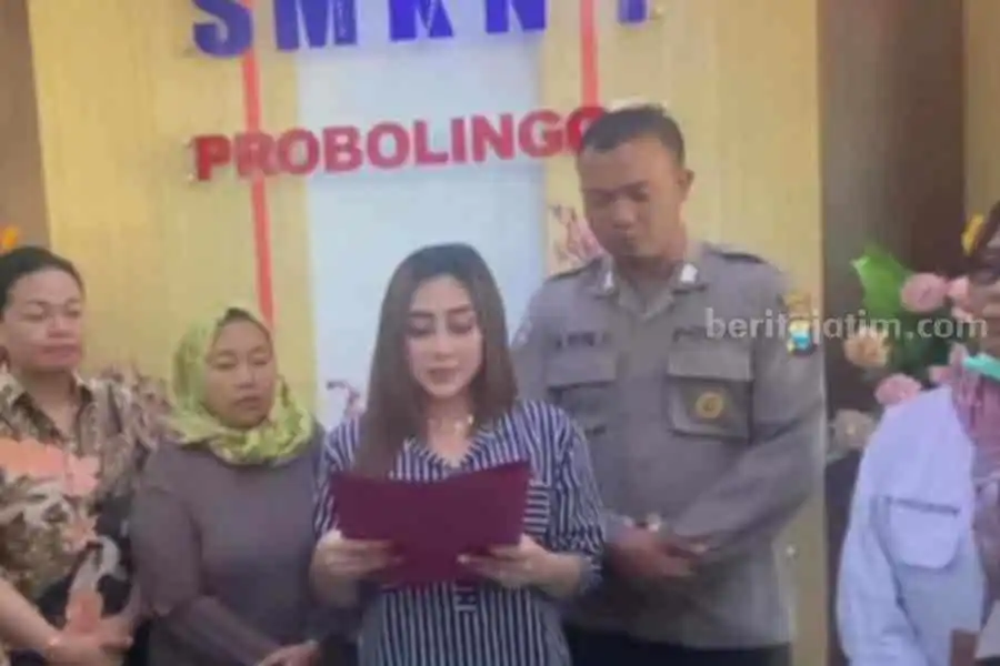 Istri Polisi Marahi Siswi Magang Nangis Minta Maaf, Suami Berpangkat Bripka Dicopot