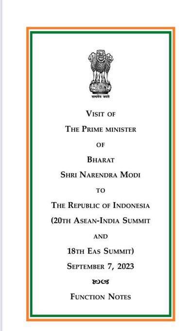 India Menjadi Bharat, Mimpi dan Motivasi Besar sang Perdana Menteri