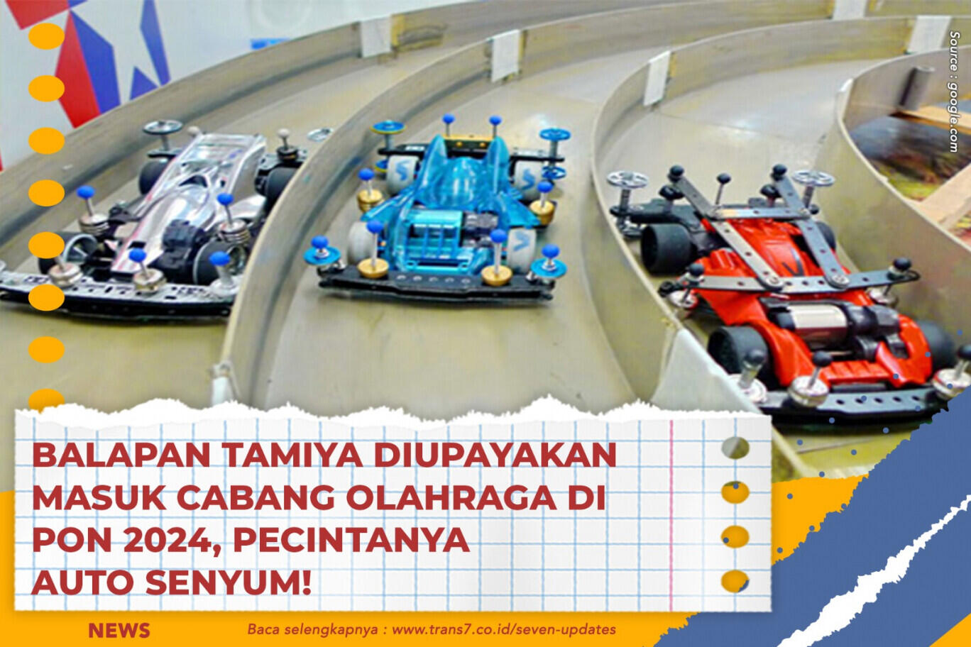 Balapan Tamiya Diupayakan Masuk Cabang Olahraga Di PON 2024, Pecintanya Auto Senyum!