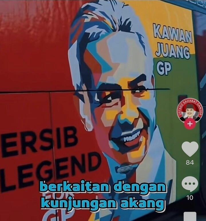 Persib Protes Robi Darwis Cs Bentuk Persib Legend for GP, Disponsori Ganjar Pranowo