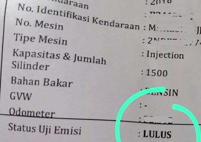 Ini yang Saya Lakukan Agar Lolos Uji Emisi Kendaraan (Share Pengalaman)