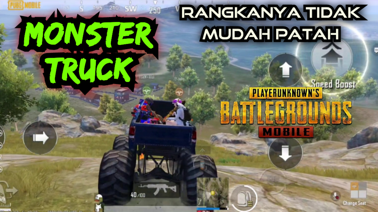 &#91;Video&#93; MONSTER TRUCK, RANGKANYA TIDAK MUDAH PATAH - PUBG MOBILE ✓