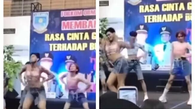 Viral Pria Menari dengan Busana Wanita Seksi di Acara Kebudayaan Jambi, Langsung