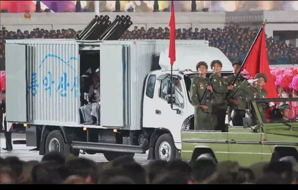 Siap Perang, Korea Utara Meyulap Truk Sipil dan Traktor Menjadi Peluncur Roket