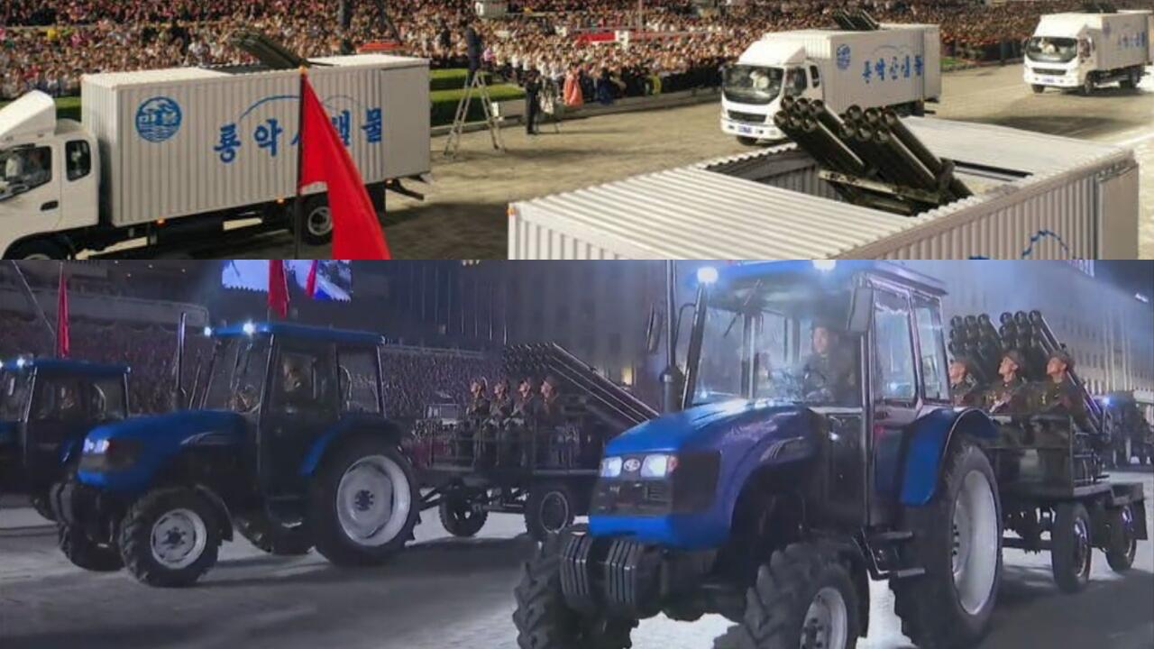 Siap Perang, Korea Utara Meyulap Truk Sipil dan Traktor Menjadi Peluncur Roket