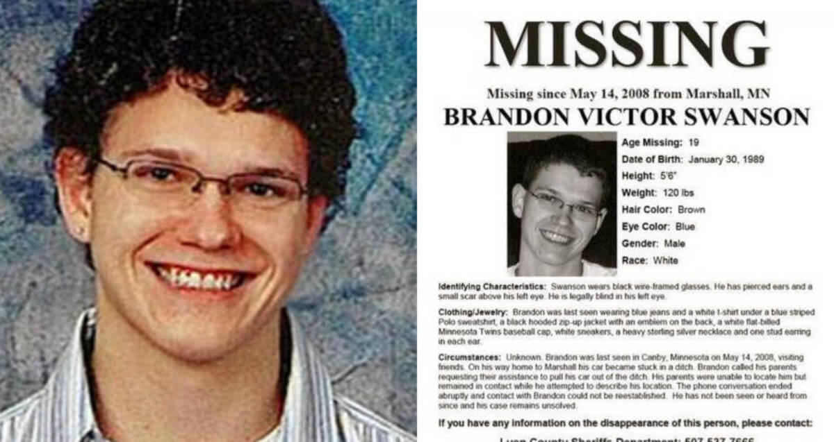 Misteri Hilangnya Brandon Swanson, Kisah yang Pernah Mengguncang Amerika Serikat
