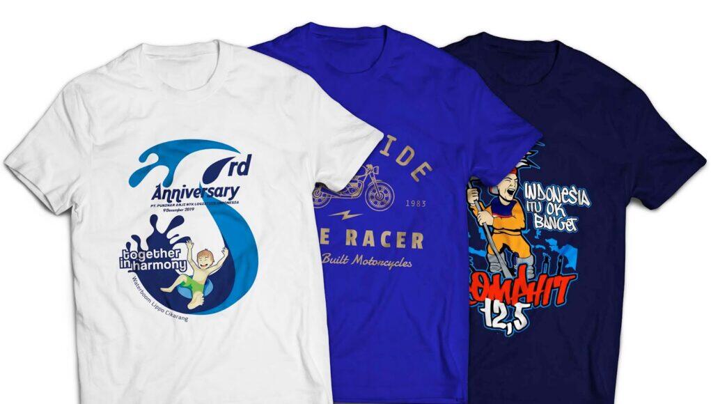 Sablon Kaos Pria Tampil Stylish Dengan Sentuhan Kreatif