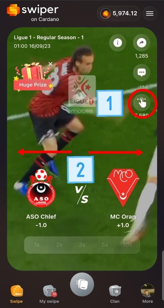 Swiper - Sport SocialFi On Aptos.