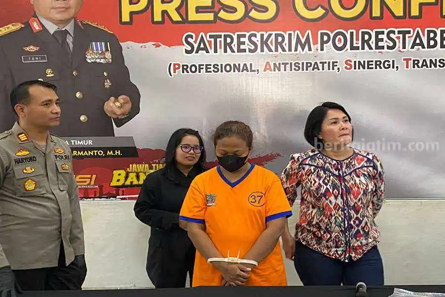 Istri Bacok Suami di Rungkut, Ngakunya Berhalusinasi Ditagih Hutang