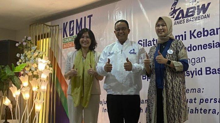 Saat Mantan Istri Ahok Veronica Tan Duduk Satu Meja dengan Anies Baswedan