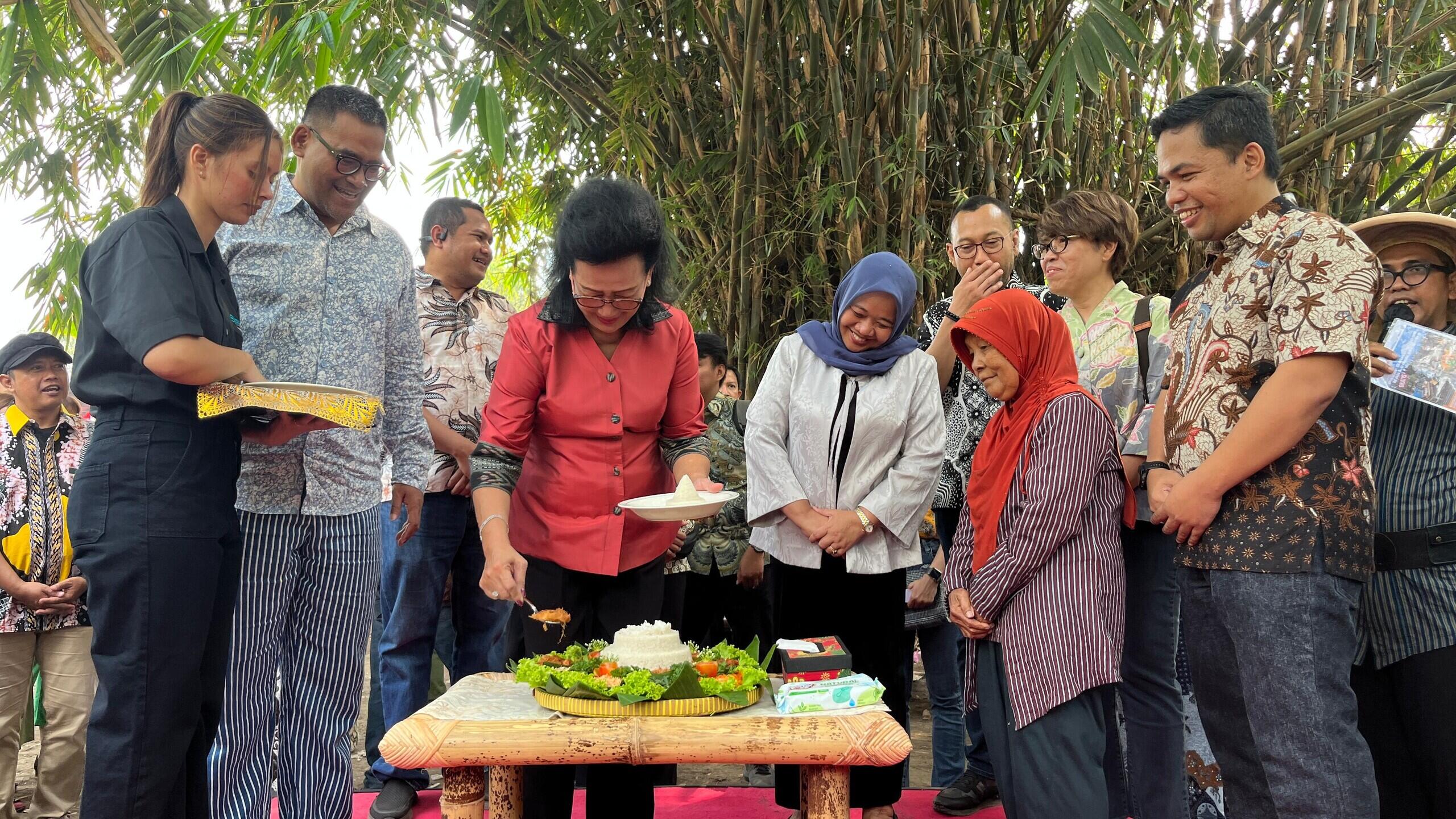 Launching Destinasi Wisata Pasar Kali Ledek - Pertamina Foundation